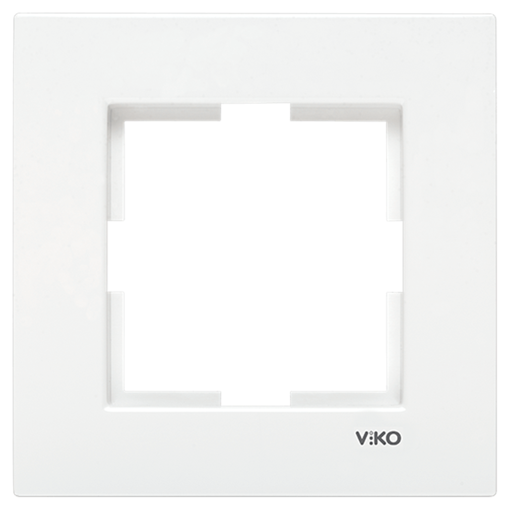 Viko Karre Tekli Çerçeve Beyaz