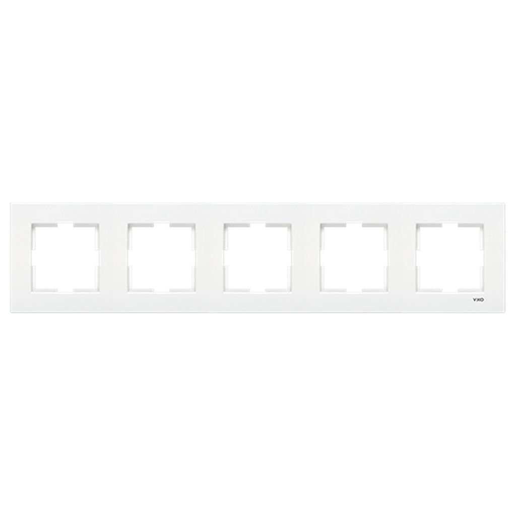Viko Karre Beşli Yatay Çerçeve Beyaz