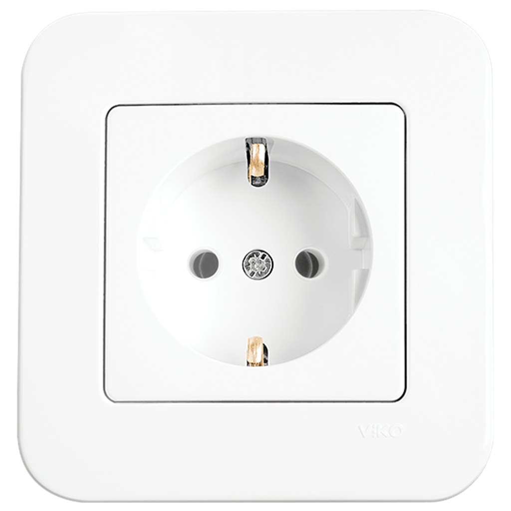 Viko Linnera/Rollina Topraklı Priz (Çerçevesiz)