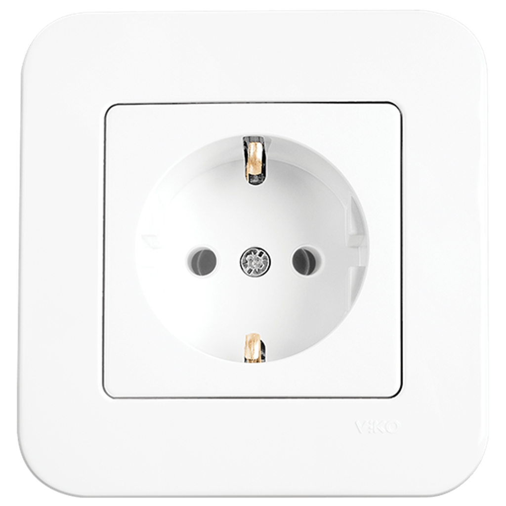 Viko Linnera/Rollina Topraklı Priz (Çerçevesiz)