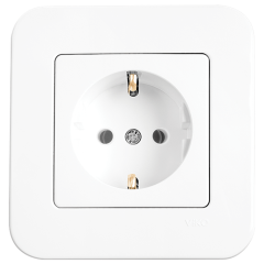 Viko Linnera/Rollina Topraklı Priz (Çerçevesiz)