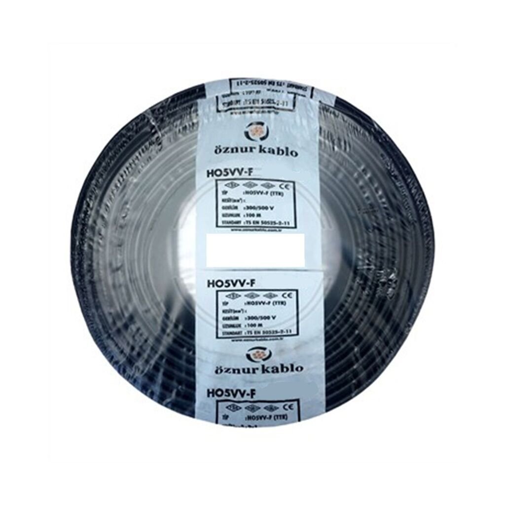 Öznur 3X0,75 MM TTR Kablo - 100 Metre
