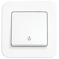 Viko Linnera/Rollina Light Beyaz (Çerçevesiz)