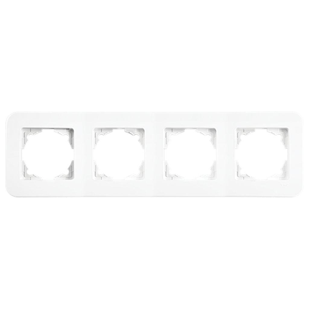 Viko Rollina Dörtlü Yatay Çerçeve Beyaz