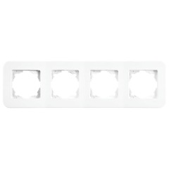 Viko Rollina Dörtlü Yatay Çerçeve Beyaz