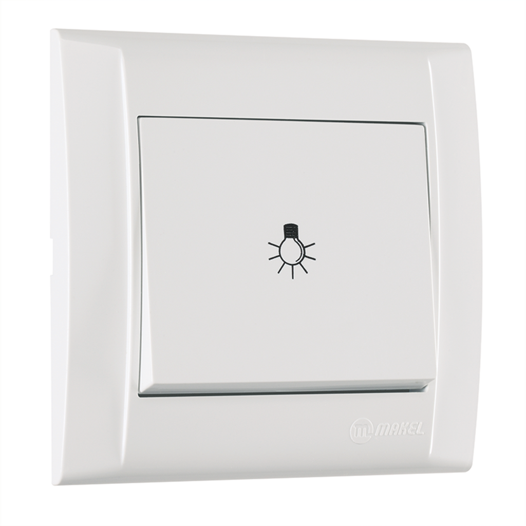 Makel Defne Light Beyaz (Çerçevesiz)