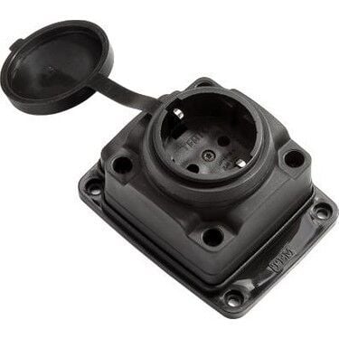 Kauçuk Trifaze Duvar Prizi (220V - 16A)