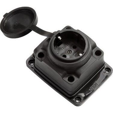 Kauçuk Trifaze Duvar Prizi (220V - 16A)