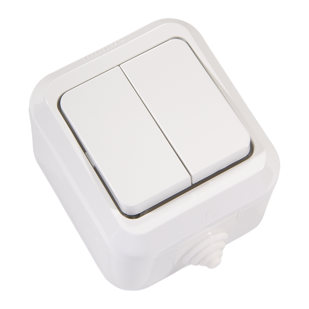 Makel Sıva Üstü Nemliyer Komitatör Beyaz IP44