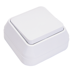 Makel Sıva Üstü Anahtar Beyaz