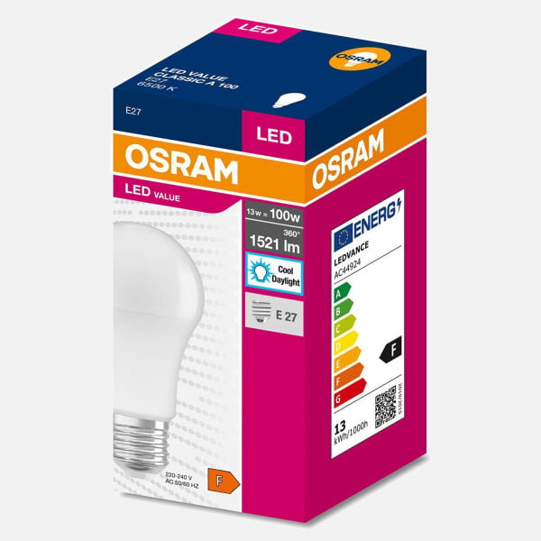 Osram 13W Led Ampül Beyaz 6500K