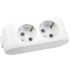 Viko Multi-let İkili Priz Topraklı Klemensli