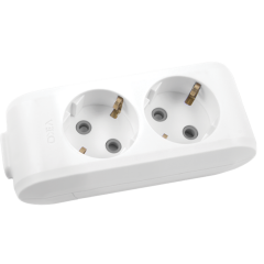 Viko Multi-let İkili Priz Topraklı Klemensli