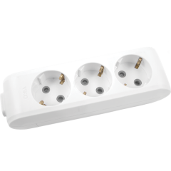 Viko Multi-let Üçlü Priz Topraklı Klemensli