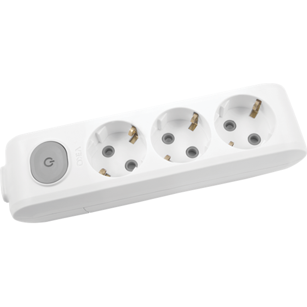 Viko Multi-let Üçlü Priz Anahtarlı Topraklı Klemensli