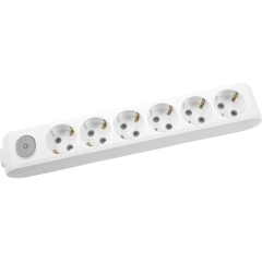 Viko Multi-let Altılı Priz Anahtarlı Topraklı Klemensli