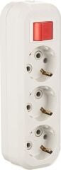 Makel 3lü Anahtarlı Klemensli Eko Grup Priz