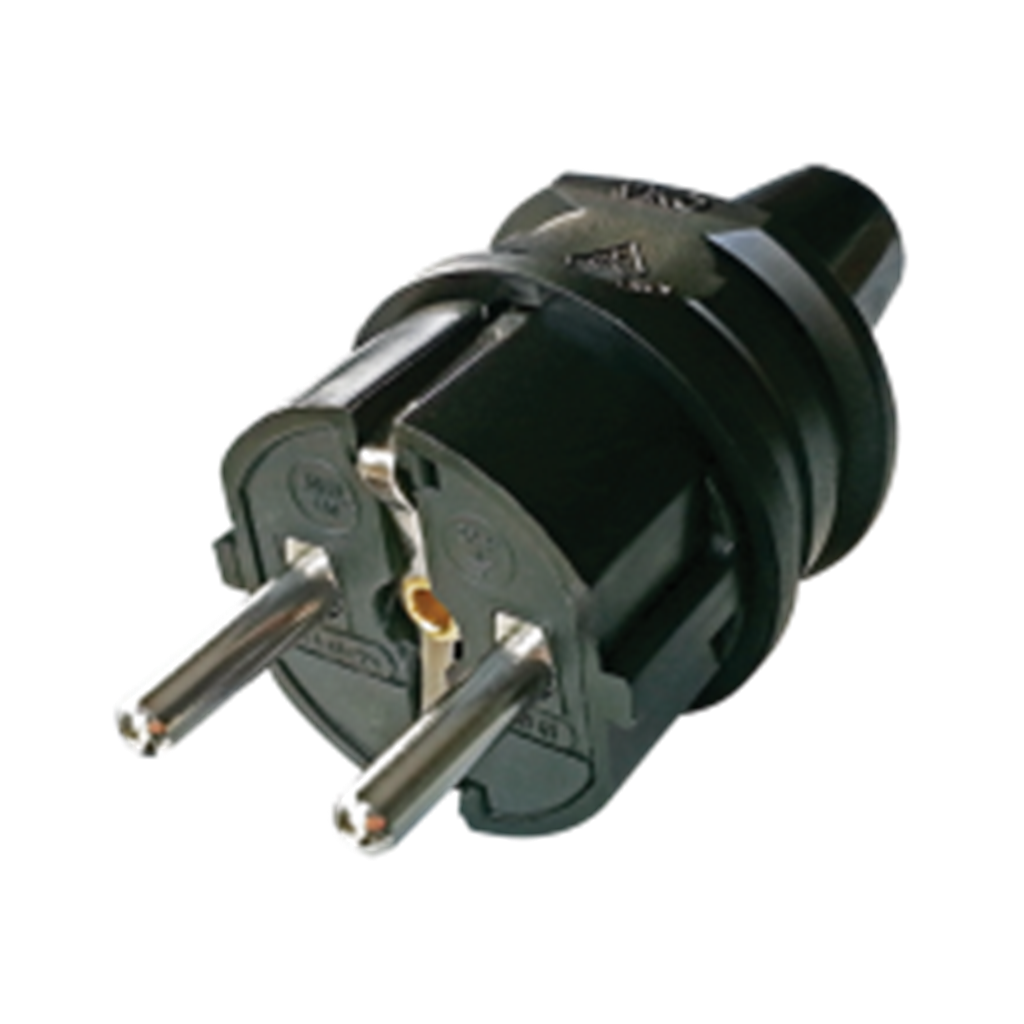 Viko Topraklı Erkek Fiş Siyah (I Tipi)