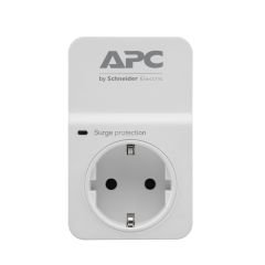 Schneider Electric APC Tekli Akım Korumalı Priz Beyaz