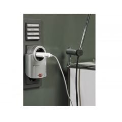 Brennenstuhl 230V 16A 13.500mAh Akım Korumalı Tek Soketli Priz Gri