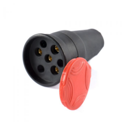Kauçuk Trifaze Uzatma Prizi (380V - 25A)