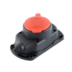 Kauçuk Trifaze Duvar Prizi (380V - 25A)