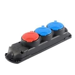 1 AD Trifaze + 2 AD Monofaze Kauçuk Grup Priz (1AD 3X25A + 2AD 1X16A)