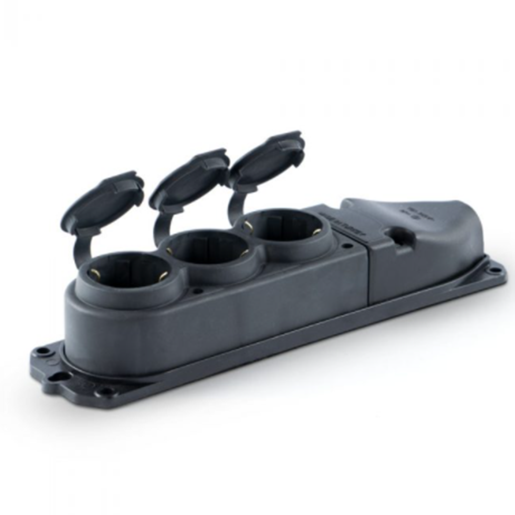 Üçlü Monofaze Kauçuk Grup Priz