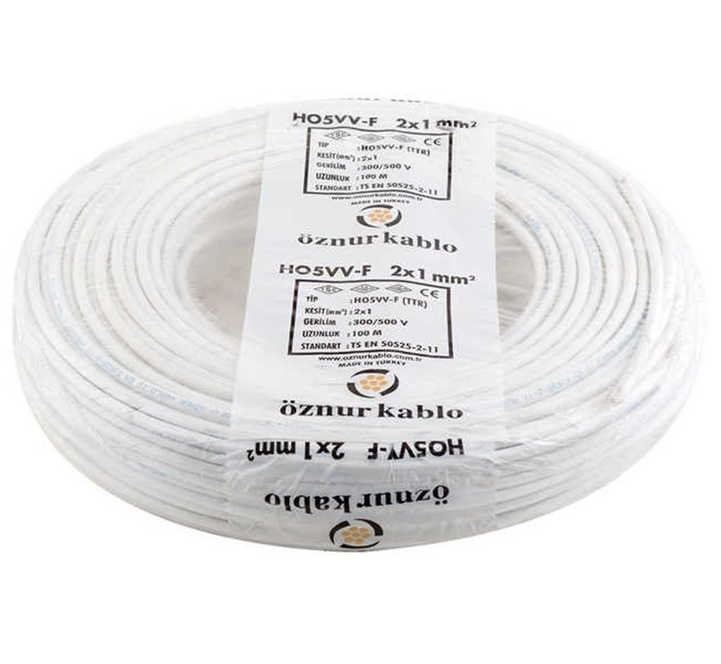 Öznur 2X1 MM TTR Kablo - 100 Metre