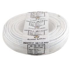 Öznur 3X1,5 MM TTR Kablo - 100 Metre