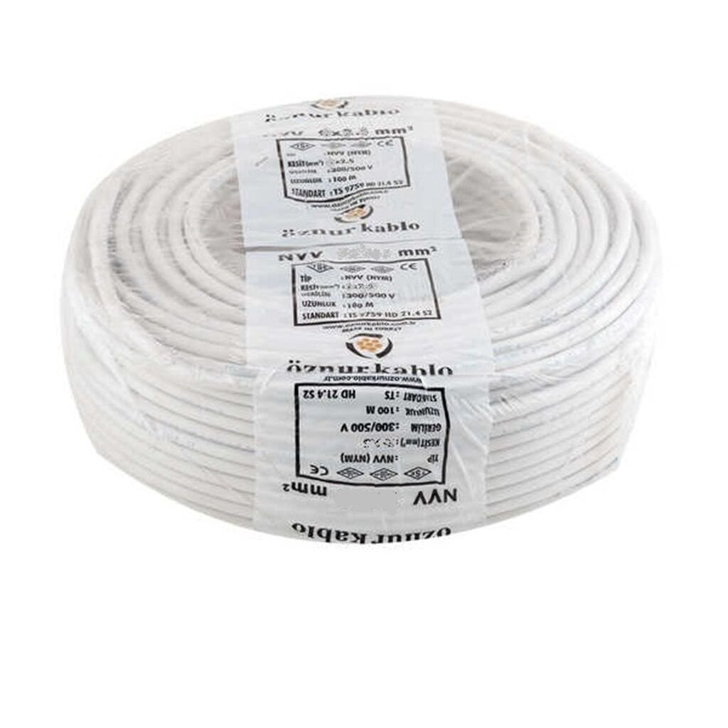 Öznur 3X2,5 MM TTR Kablo - 100 Metre