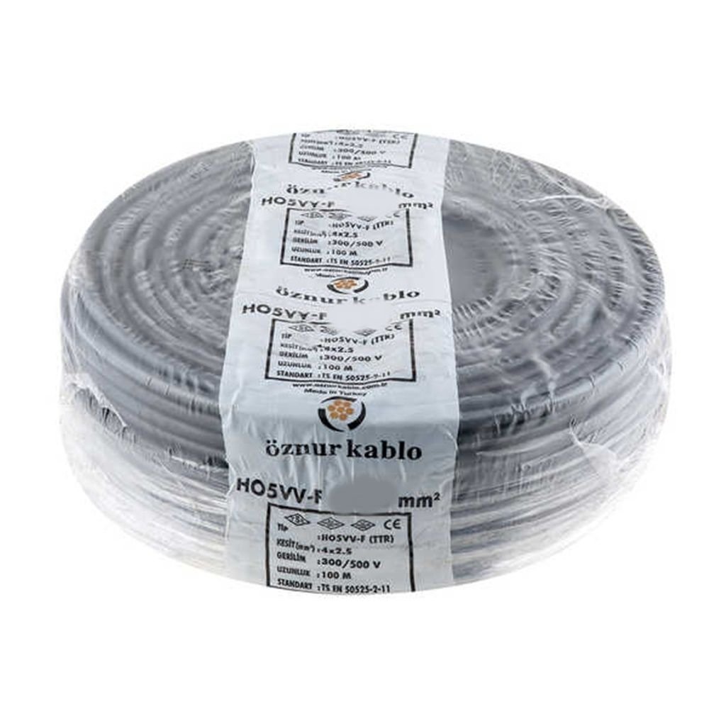 Öznur 4X4 MM TTR Kablo - 100 Metre
