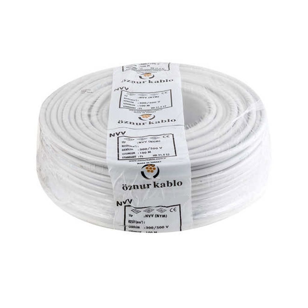 Öznur 4X4 MM NYM Antigron Kablo - 100 Metre