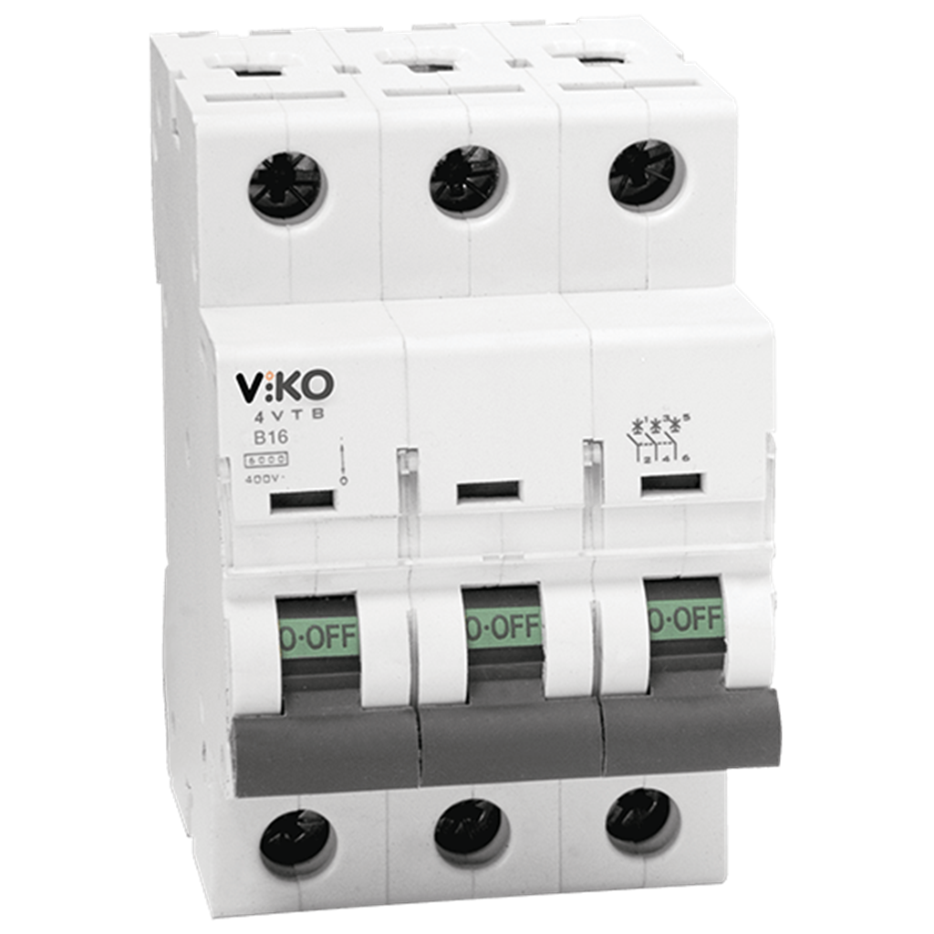 Viko 3x10A Otomatik Sigorta (3x10A 4.5kA)