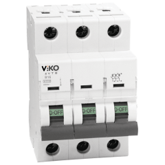 Viko 3x125A Otomatik Sigorta (3x125A 6kA)