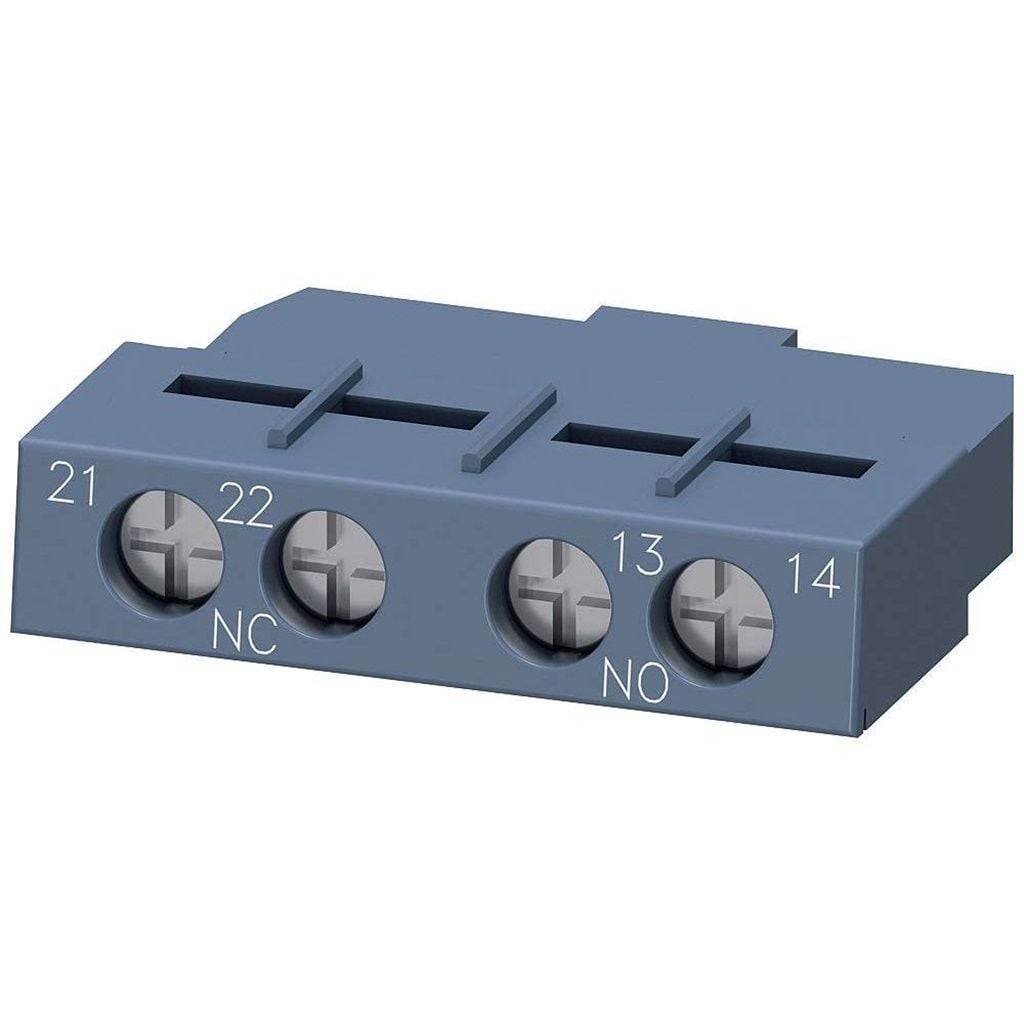 SIEMENS Motor Koruma Üst Blok Kontağı 1NO+1NC 3RV2901-1E