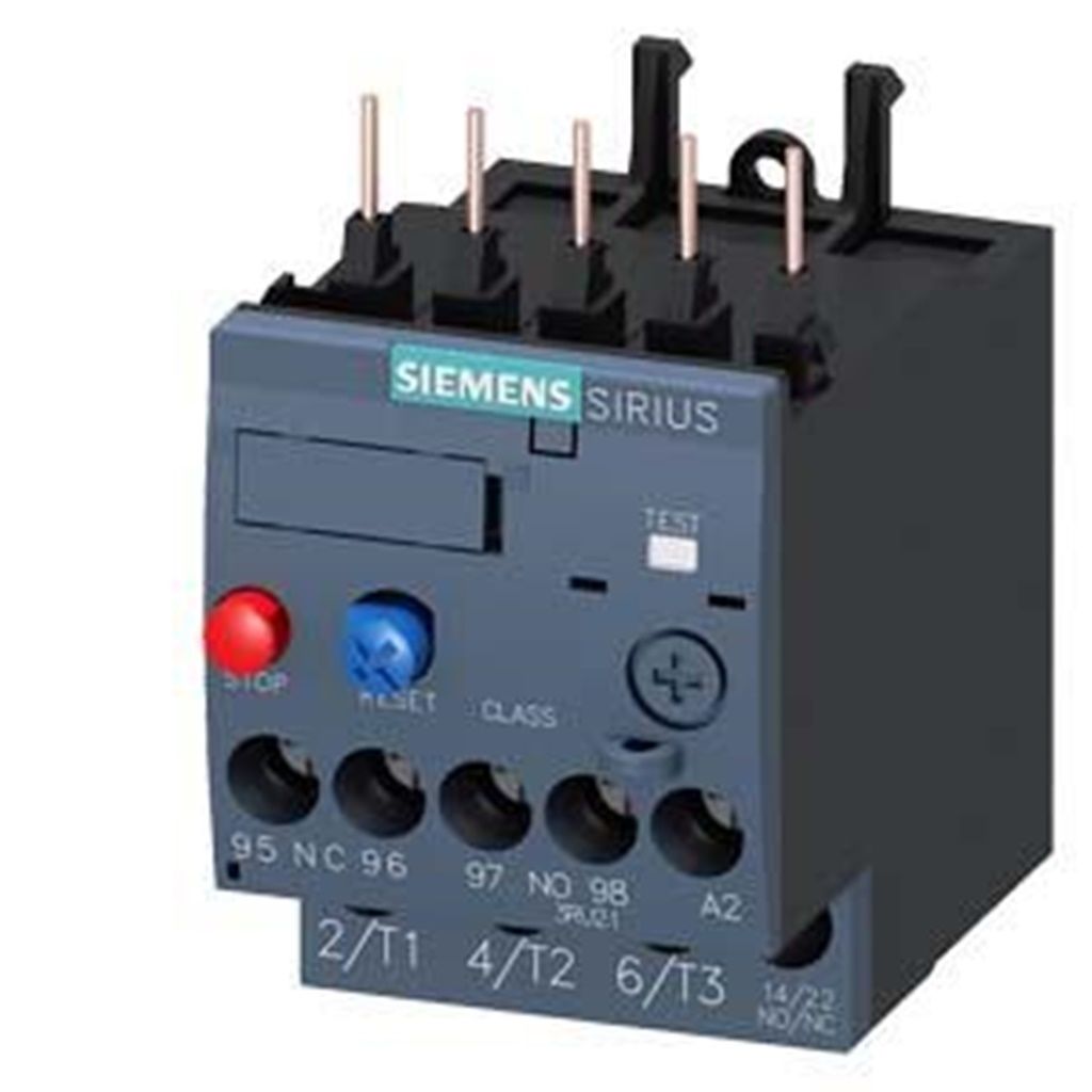SIEMENS 0,9-1,25A Sirius Termik Röle (Kontaktör'e Bağlantı) 3RU2116-0KB0
