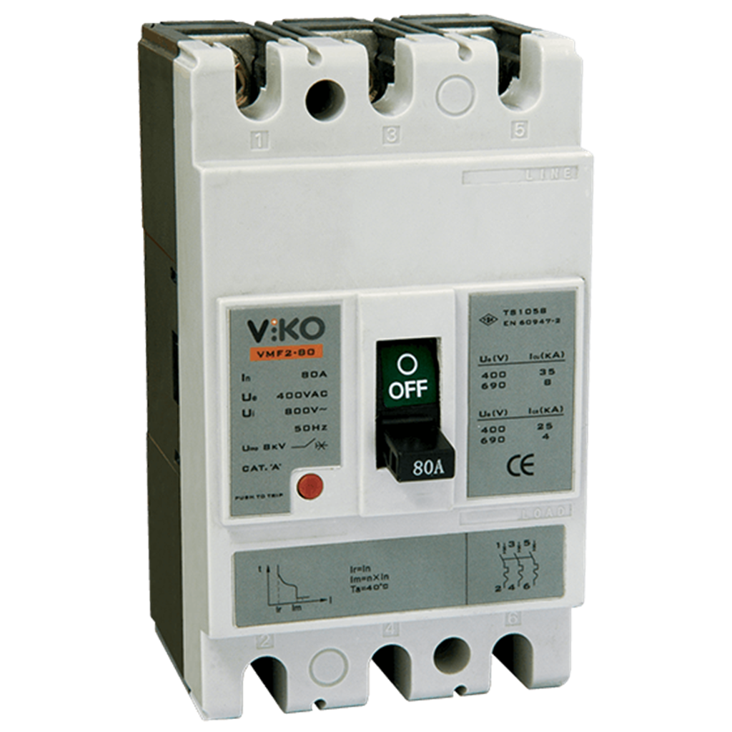 Viko 3x250A Kompakt Şalter 35kA 3 Kutup (VMF3-250-SN2)