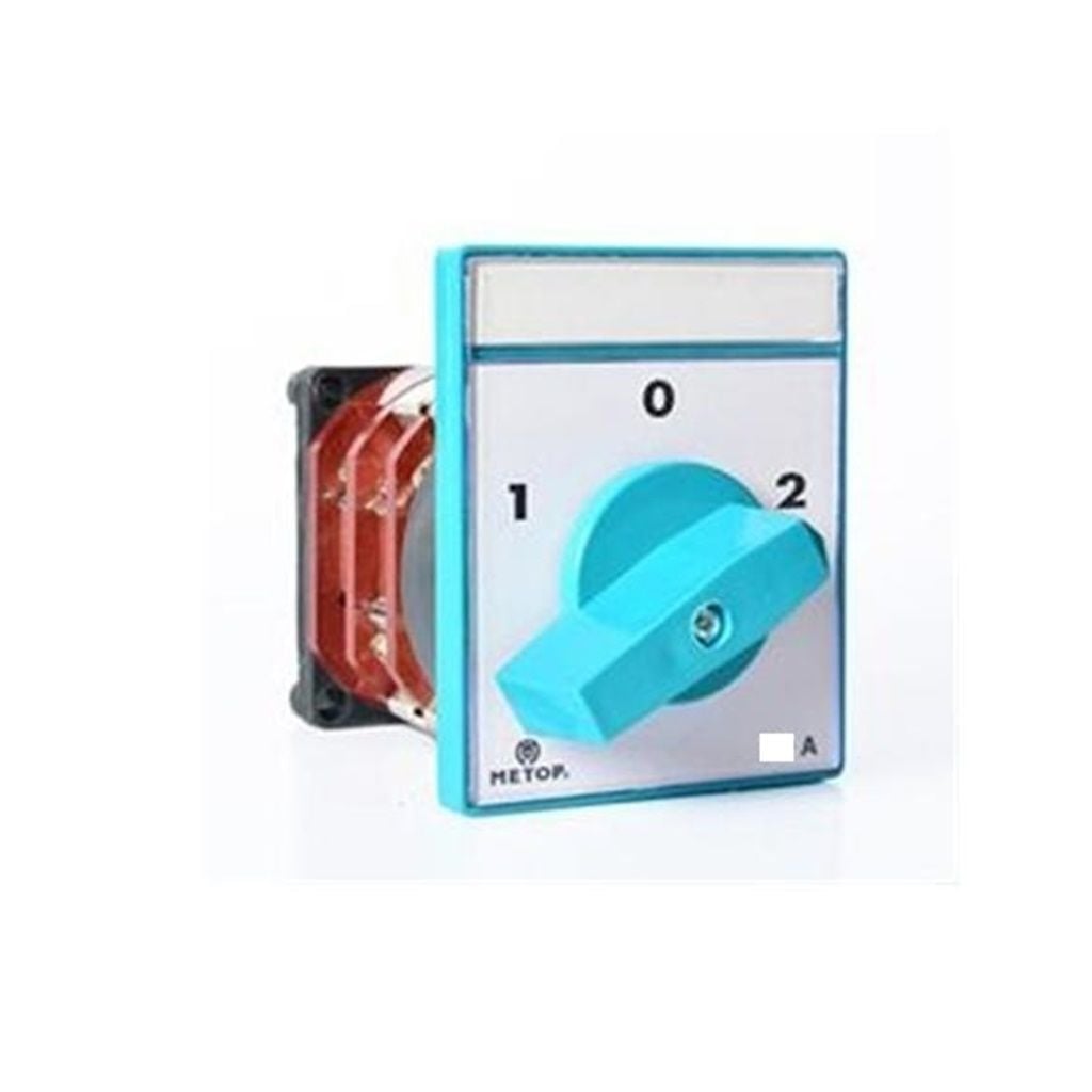 Metop 3x10A Enversör (1-0-2) Şalter MT021