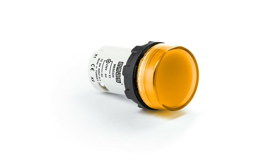Emas Sinyal Lamba Sarı 220V