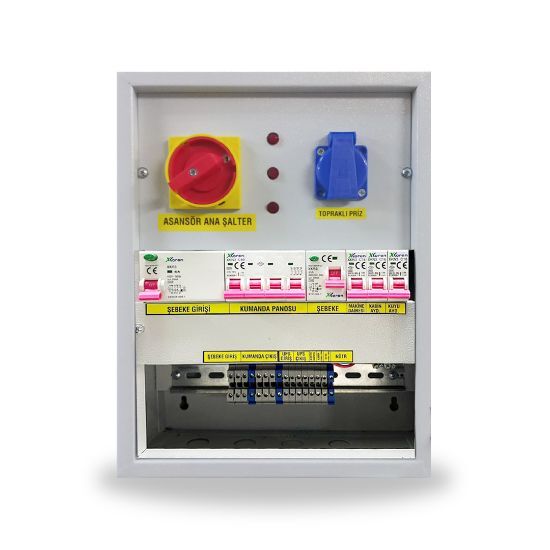Asansör Elektrik Dağıtım Panosu 6X40A XKoren Electric