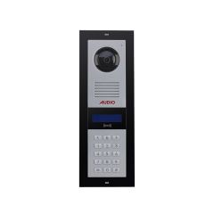 Audio - Mekanik Butonlu Kameralı Zil Paneli LCD Ekran Siyah - (003002)