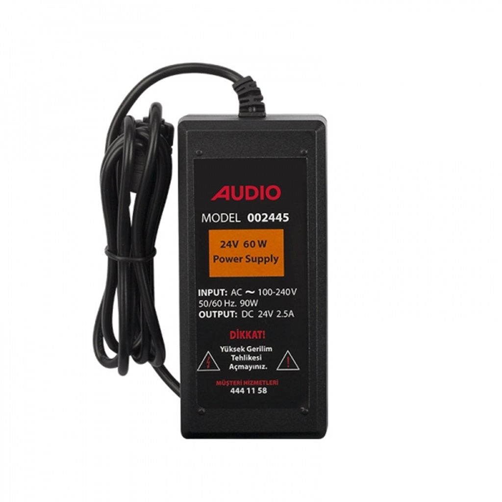 Audio - 24V 60W Güç Kaynağı (002445)