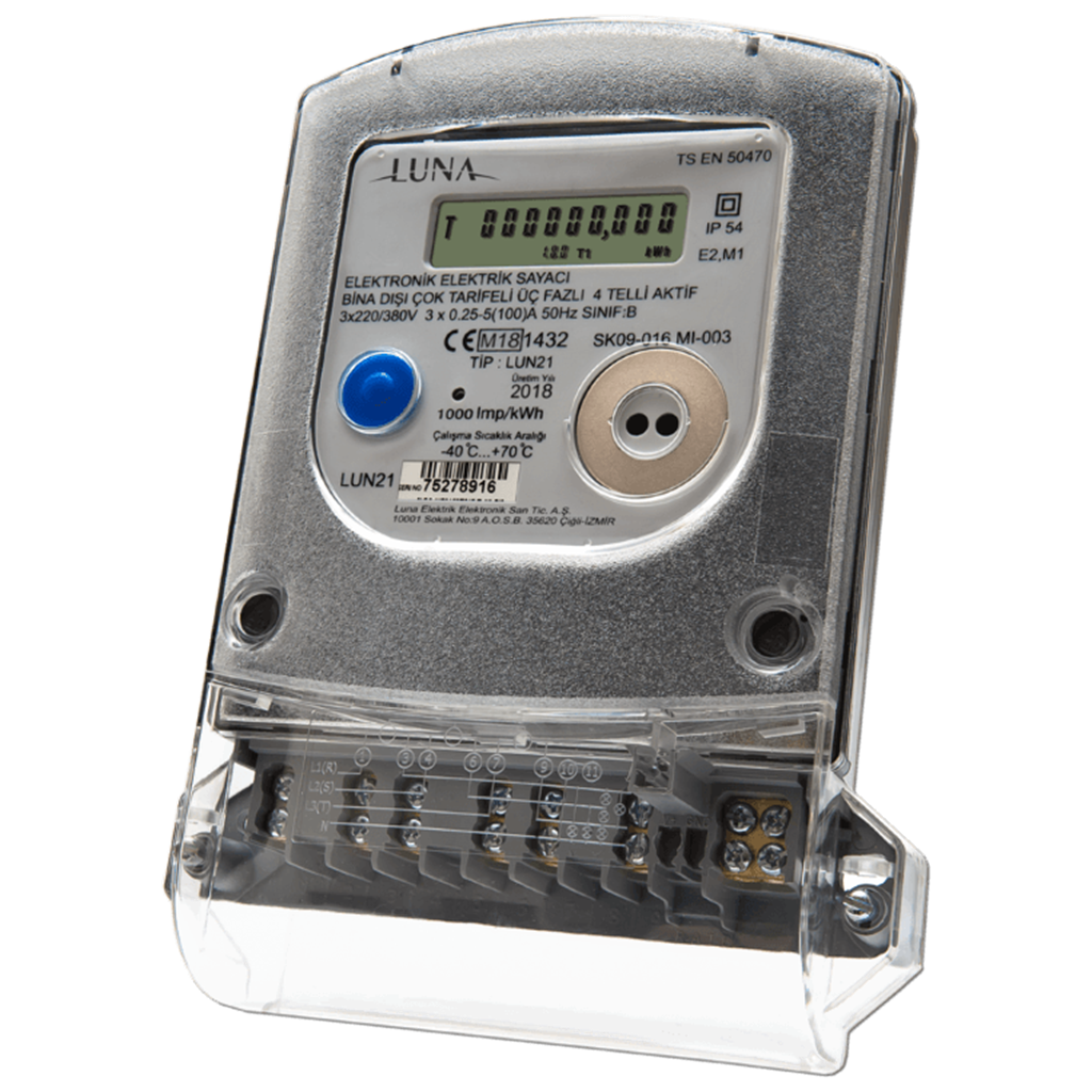 Luna LUN23 Trifaze Sayaç 3X5(100A)