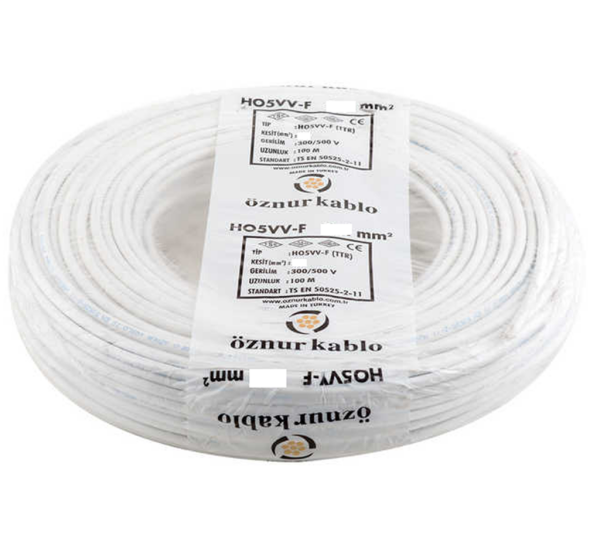 Öznur 2X0,75 MM TTR Kablo - 100 Metre
