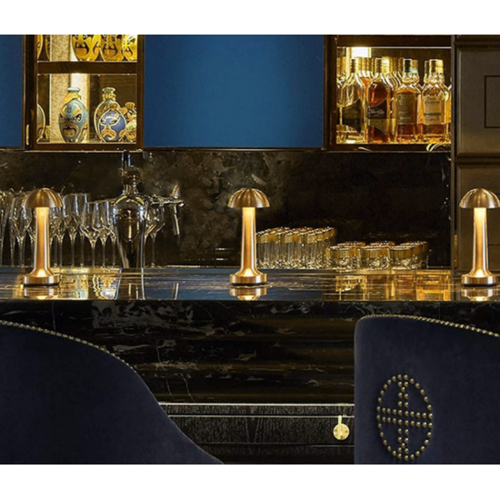 Cata CT-8430 Lizbon Şarjlı Masa Lambası (Bronz)