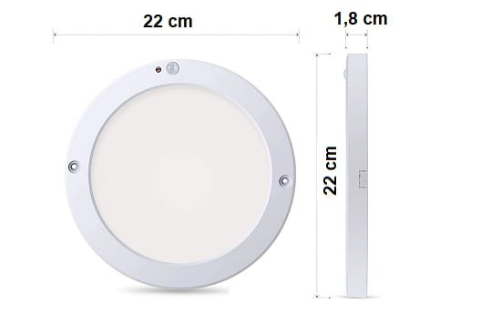 Cata CT-9247 Bologna Sensörlü Armatür 20W 6400K Beyaz Işık