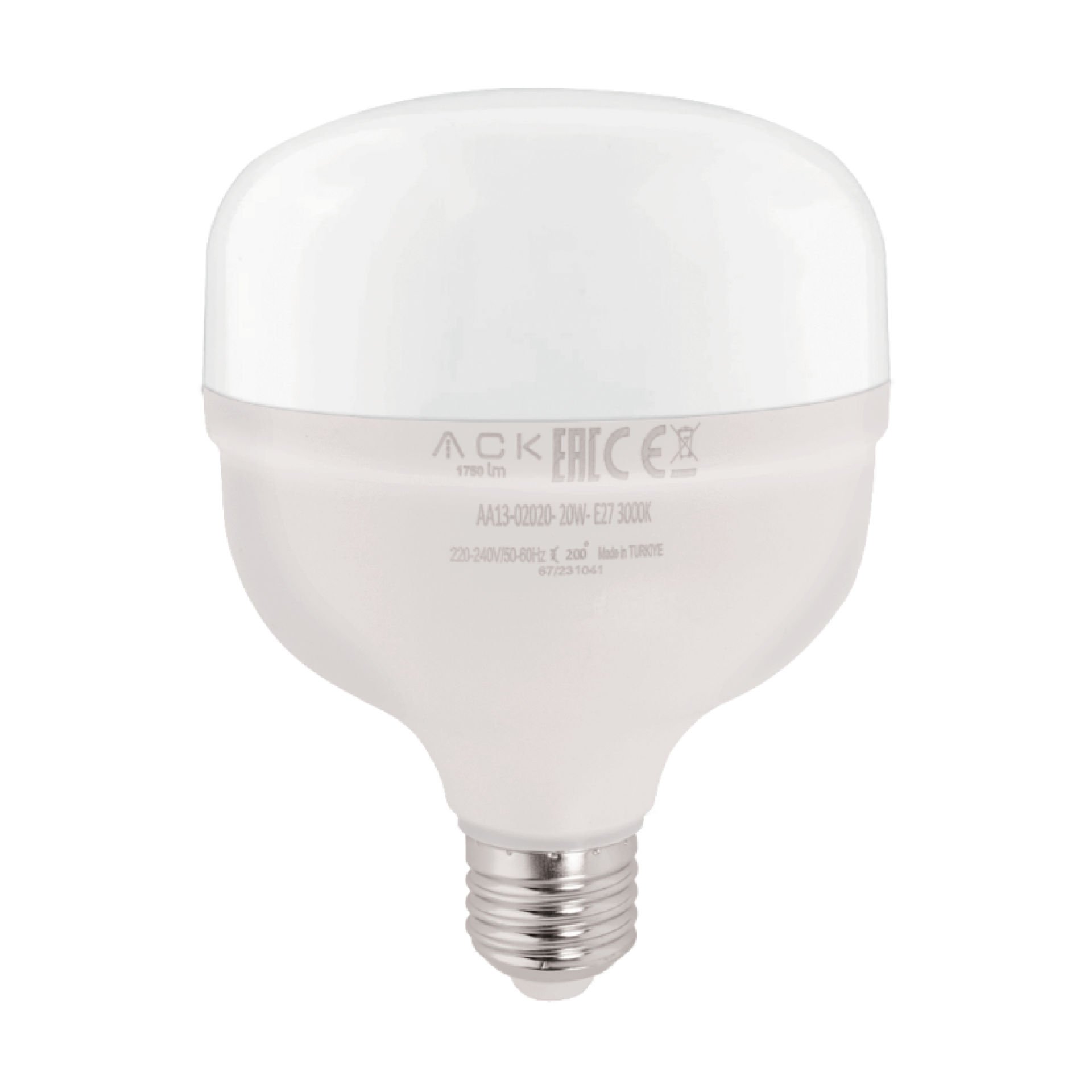 ACK 20W Led Ampul 6500K Beyaz Işık