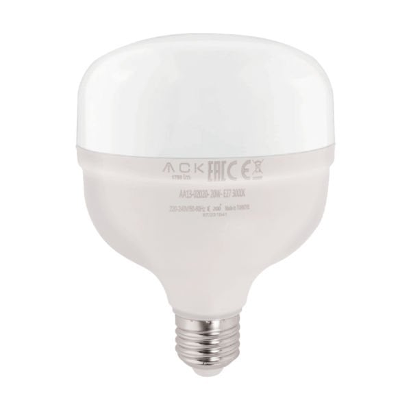 ACK 20W Led Ampul 6500K Beyaz Işık