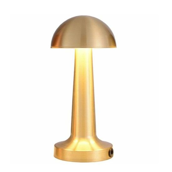 Cata CT-8429 Lizbon Şarjlı Masa Lambası (Gold)